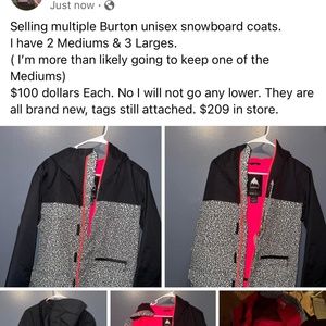 M Burton Jacket